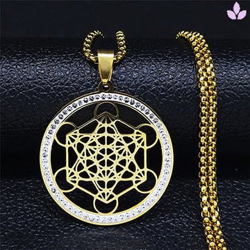 Découvrez le pouvoir du pendentif metatron pour l'éveil